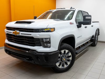 2024 Chevrolet Silverado 2500HD CUSTOM CREW 4X4 DIESEL *BEDLINER* *PNBV 9900*