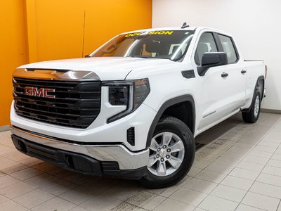 2025 GMC Sierra 1500 PRO CREW 4X4 V8 *GR REMORQ* CARPLAY DIFF AUTO WIFI