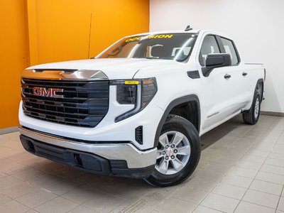2025 GMC Sierra 1500 PRO CREW 4X4 V8 *GR REMORQ* CARPLAY DIFF AUTO WIFI