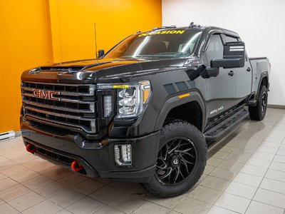 GMC Sierra 2500HD AT4 CREW 4X4 V8 *NAV* SIÈGES VENT *PNBV 9900 LBS* 2021