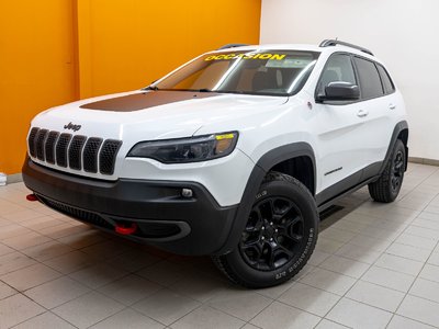 Jeep Cherokee TRAILHAWK ELITE 4X4 *SIÈGES VENT* HAYON ELECT CUIR 2021