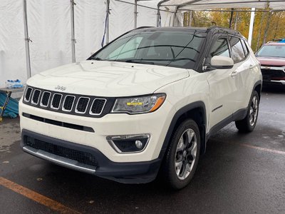 Jeep Compass LIMITED 4X4 *TOIT* NAV CUIR SIÈGES / VOLANT CHAUFF 2018