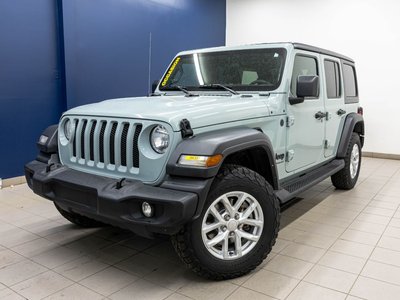 Jeep Wrangler SPORT S 4X4 *SIÈGES CHAUFF* CARPLAY GR REMORQ 2023