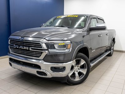 2020 Ram 1500 LARAMIE CREW 4X4 V8 *TOIT* NAV CUIR SIÈGES VENTIL