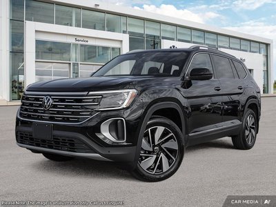2025 Volkswagen Atlas Highline 4Motion - Black on Black!