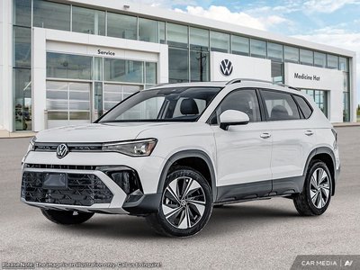 2025 Volkswagen Taos Highline 4MOTION Leather, Turbo, AWD Option, Panoramic Roof, Tech