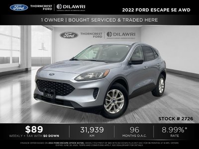 2022 Ford Escape in Brampton, Ontario