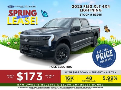 2025 Ford F-150 Lightning in Toronto, Ontario