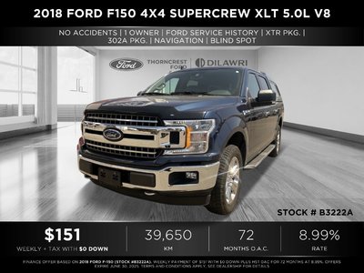 2018 Ford F150 in Toronto, Ontario