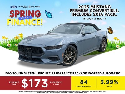 2025 Ford Mustang convertible in Toronto, Ontario