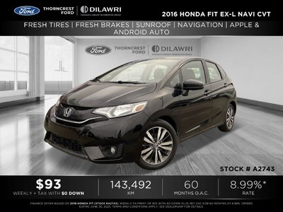 2016 Honda Fit in Brampton, Ontario