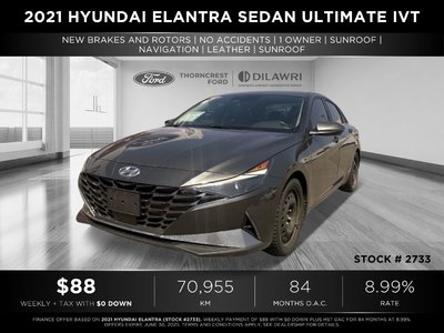 2021 Hyundai Elantra Sedan in Toronto, Ontario