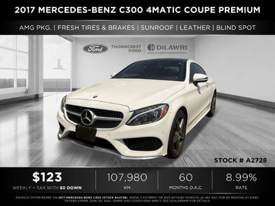 2017 Mercedes-Benz C300 in Brampton, Ontario