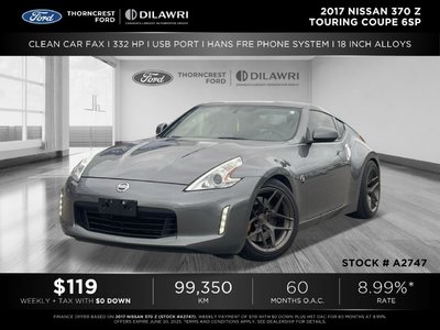 2017 Nissan 370Z Touring Coupe in Brampton, Ontario