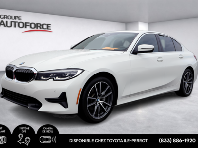 BMW 3 Series 330i xDrive, BLUETOOTH, A/C, POWER GROUP 2020 BIEN ENTRENU !