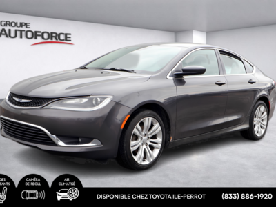 Chrysler 200 LIMITED, A/C, CAM RECUL, BLUETOOTH 2015 UN PROPRIETAIRE, AUCUN ACCIDENT!