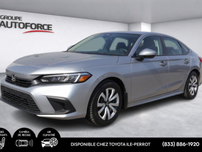 Honda Civic Sedan LX, A/C, POWER GROUP, BACKUP CAMERA, PUSH START 2022 BIEN ENTRETENU