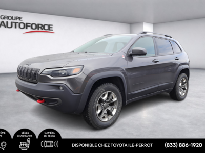 Jeep Cherokee Trailhawk, A/C, CAM RECUL, CRUISE, BLUETOOTH 2019 UN PROPRIETAIRE, AUCUN ACCIDENT!