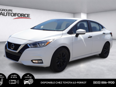 Nissan Versa S, A/C, POWER GROUP, BACKUP CAMERA, BLUETOOTH 2022 AUCUN ACCIDENT!