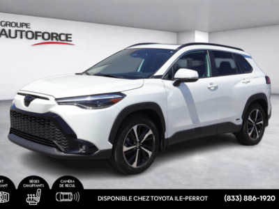 Toyota Corolla Cross XSE, HYBRIDE, AWD, A/C, POWER GROUP, CUIR 2024 UN PROPRIETAIRE, AUCUN ACCIDENT!