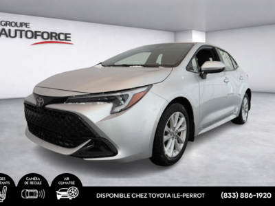 Toyota Corolla Hatchback SE PLUS, A/C, PUSH START, BLUETOOTH 2023 UN PROPRIETAIRE, AUCUN ACCIDENT!