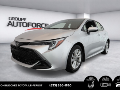 Toyota Corolla Hatchback SE PLUS, A/C, PUSH START, BLUETOOTH 2023 UN PROPRIETAIRE, AUCUN ACCIDENT!