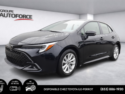 Toyota Corolla Hatchback SE PLUS, A/C, CAM RECUL. BLUETOOTH 2023 UN PROPRIETAIRE, AUCUN ACCIDENT!