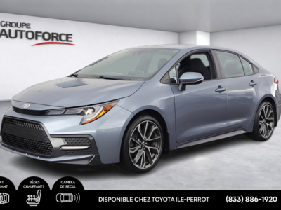 Toyota Corolla SE UPGRADE, A/C, POWER GROUP, BLUETOOTH, CRUISE 2022 UN SEUL PROPRIÉTAIRE, AUCUN ACCIDENT