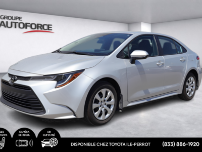Toyota Corolla LE, A/C, BLUETOOTH, POWER GROUP, NAVI, BACKUP CAM 2025 UN PROPRIETAIRE, AUCUN ACCIDENT!