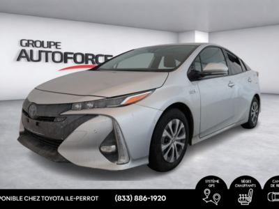 Toyota Prius Prime UPGRADE TECH, A/C, POWER GROUP, CUIR, BLUETOOTH 2020 AUCUN ACCIDENT!