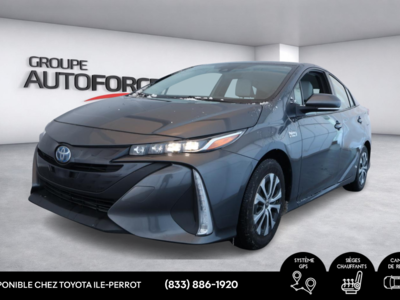 Toyota Prius Prime UPGRADE, A/C, CAM RECUL, CUIR, BLUETOOTH 2021 UN PROPRIETAIRE!