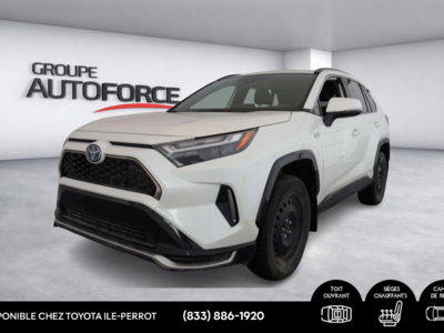 Toyota RAV4 Prime XSE, A/C, TOIT, CUIR, BLUETOOTH 2022 UN PROPRIETAIRE, AUCUN ACCIDENT!