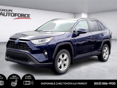 Toyota RAV4 XLE HYBRIDE, AWD, A/C, POWER GROUP, CRUISE, PUSH TO START 2021 UN SEUL PROPRIÉTAIRE, AUCUN ACCIDENT