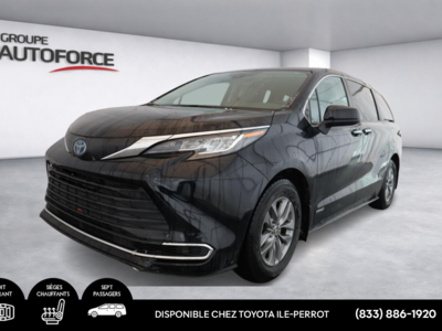 Toyota Sienna XLE AWD, POWER GROUP, BLUETOOTH 2021 RETOUR DE LOCATION