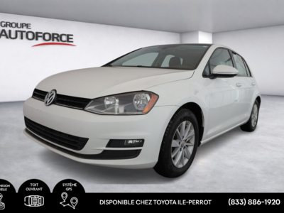 Volkswagen Golf COMFORTLINE,A/C, CRUISE CONTROL, CUIR, POWER GROUP 2016 BIEN ENTRETENU