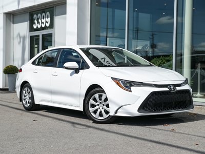Toyota Corolla LE CVT+CAMERA DE RECUL+BLUETOOTH+SIEGES CHAUFFANTS 2020 AUCUN ACCIDENT, AUTO, DEMARREUR