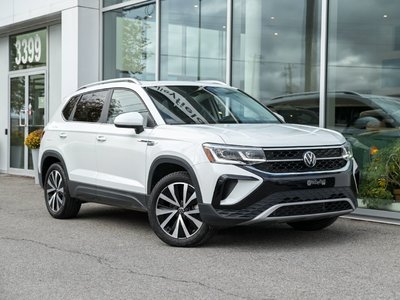 Volkswagen Taos Highline/ 4MOTION, CUIR,TOIT PANO,CARPLAY 2023 AUCUN ACCIDENT, TOUT EQUIPÉ