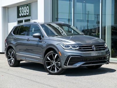 2022 Volkswagen Tiguan Highline R-Line+CUIR+TOIT PANO+APPLE CONNECT *ACCIDENT FREE*