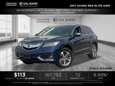 2017 Acura RDX in Woodbridge, Ontario