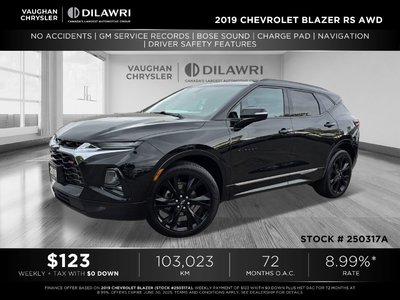 Chevrolet Blazer  2019 à Woodbridge, Ontario