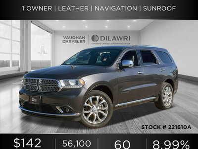 2018 Dodge Durango in Mississauga, Ontario