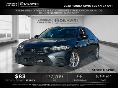 2022 Honda Civic in Woodbridge, Ontario