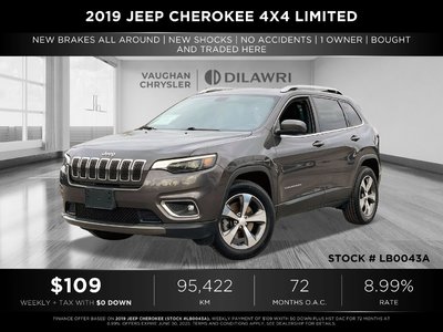 Jeep Cherokee  2019 à Woodbridge, Ontario