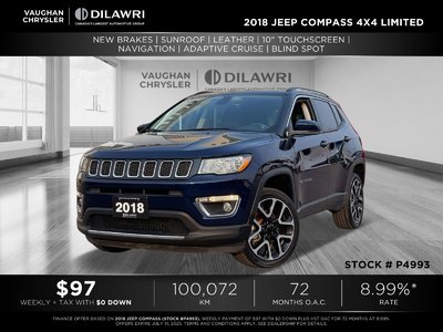 2018 Jeep Compass in Brampton, Ontario