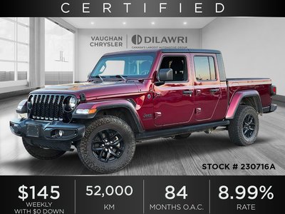 2022 Jeep Gladiator 4x4 in Brampton, Ontario