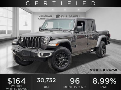 2023 Jeep Gladiator 4x4 in Brampton, Ontario