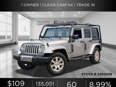 2017 Jeep Wrangler Unlimited in Mississauga, Ontario