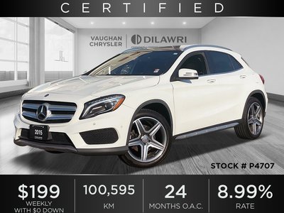 2015 Mercedes-Benz GLA in Mississauga, Ontario