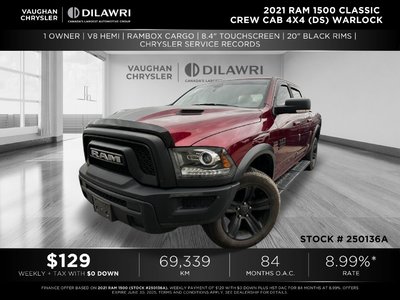 Ram RAM 1500 Classic Crew Cab 4x4 (DS)  2021 à Woodbridge, Ontario