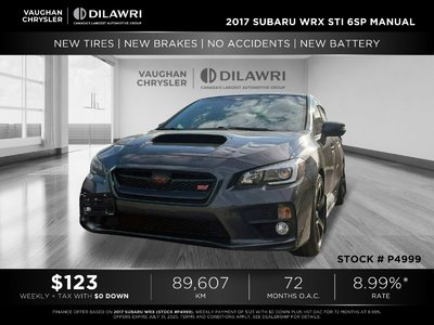 2017 Subaru WRX STI in Brampton, Ontario
